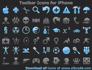 Toolbar Icons for iPhone screenshot